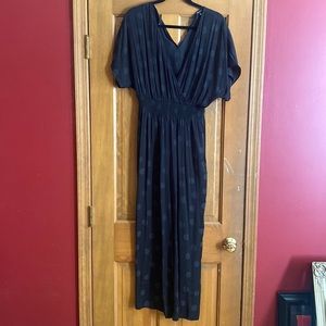 Madewell Black Polkadot Jumpsuit